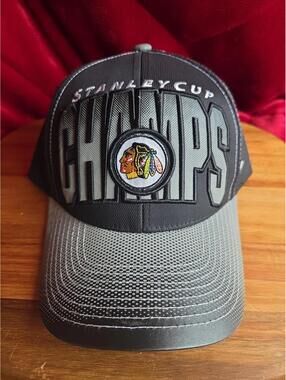 Chicago Blackhawks Hat Snapback 2015 Stanley Cup Champions Zephyr Champs New NWT